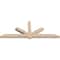 Ekena Millwork Kennewick Smooth Timber Gable Bracket, Douglas Fir, 108"W x 40"H x 5 1/2"D x 5 1/2"F, 9/12 Pitch GBW108X40X0606KEN00SDF - alternate 2